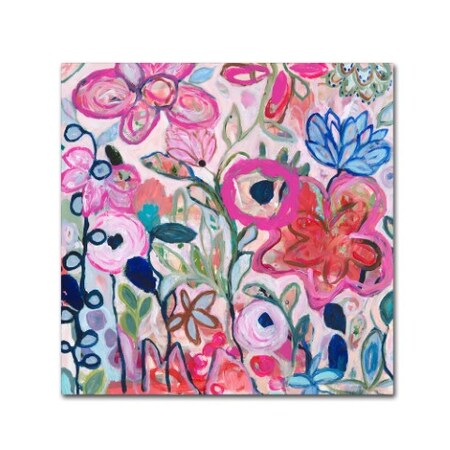 Trademark Fine Art Carrie Schmitt 'Beloved' Canvas Art, 35x35 ALI5366-C3535GG